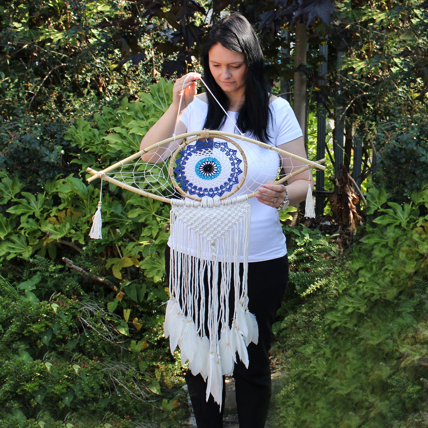 I S O Unisieppari  Evil Eye/Macrame