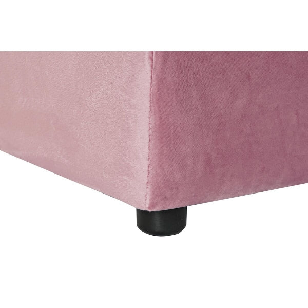 Rahi  DKD Home Decor Pinkki Velvet Puu MDF Glam (2 pcs)